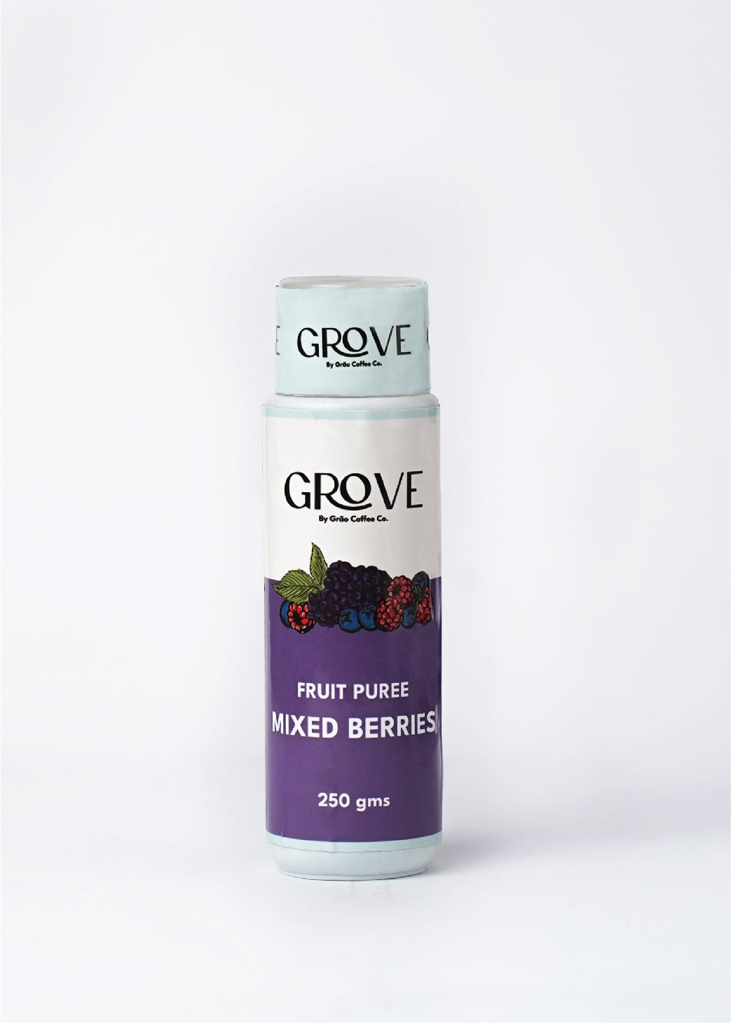 Mixed Berry Puree | Grove Fruit Puree- Grão Coffee.