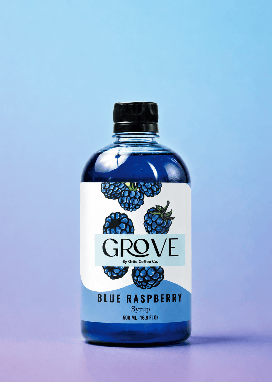 Blue Raspberry Syrup Grao Coffee Company 