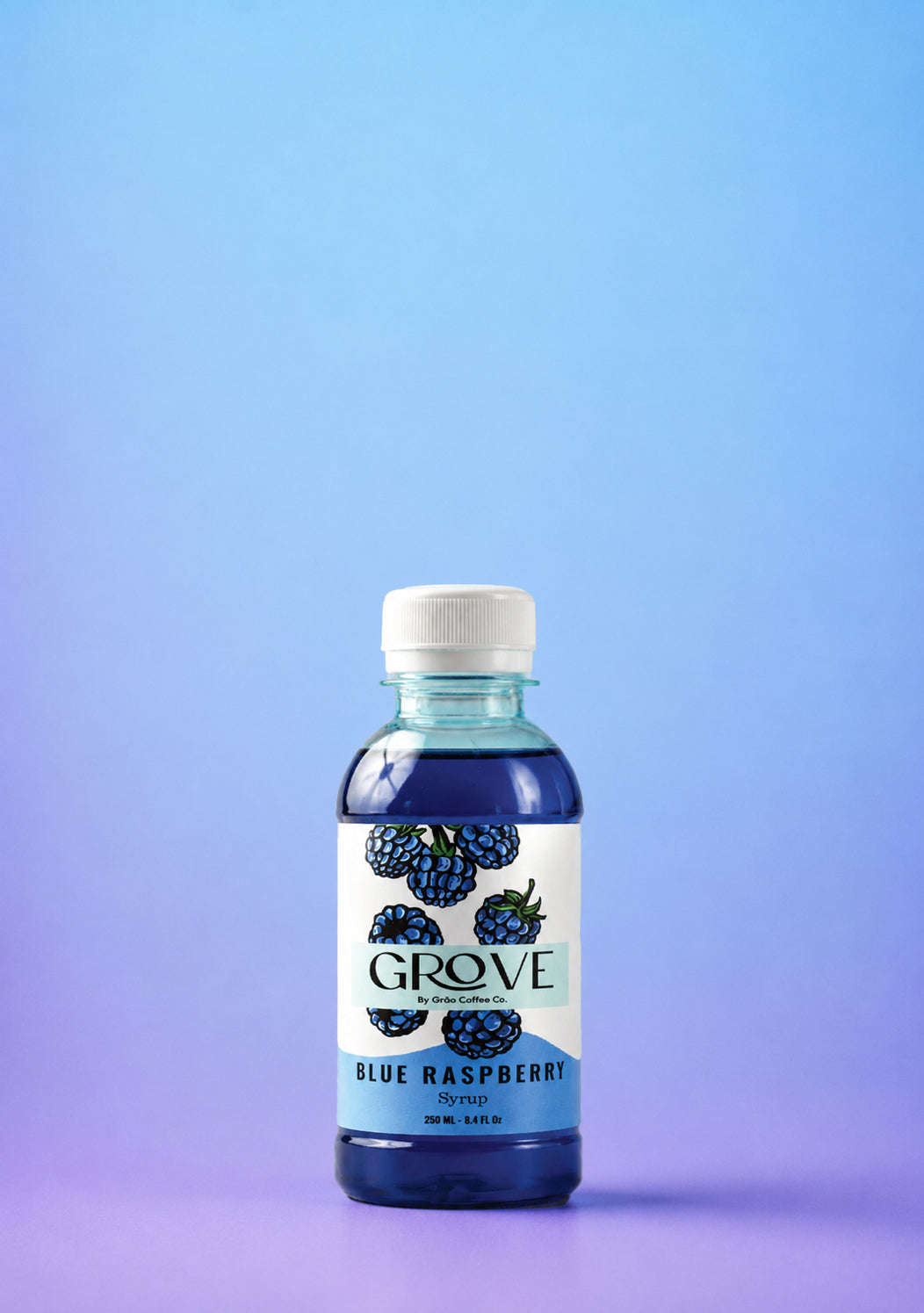 Blue Raspberry Syrup Grao Coffee Company 