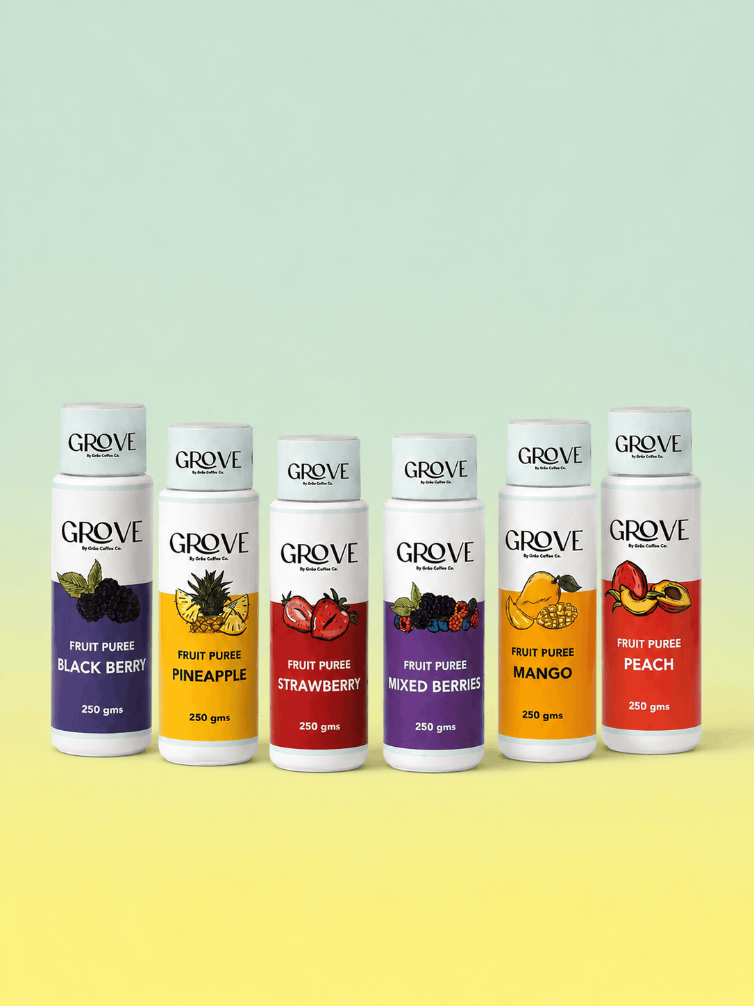 Any 3 Purees (250 Grams) Grao Coffee Company 