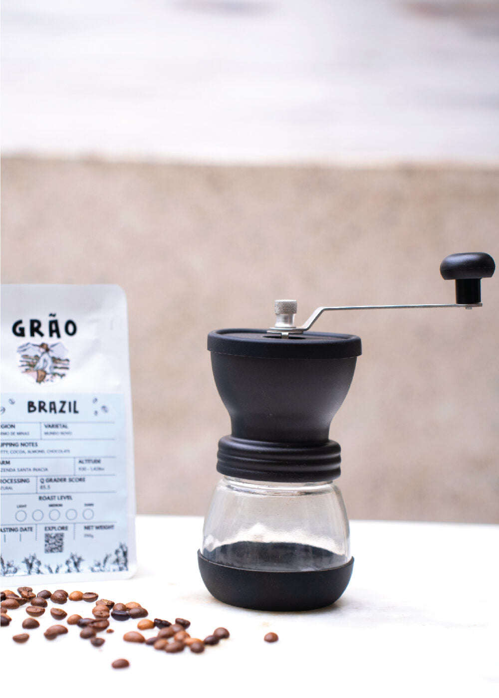 Hand Coffee Grinder Grao Coffee Company 
