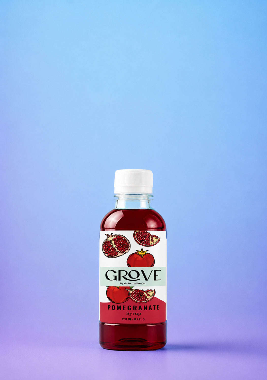 Pomegranate Syrup Grao Coffee Company 