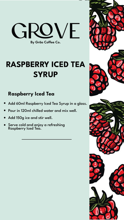 Raspberry Iced Tea Syrup