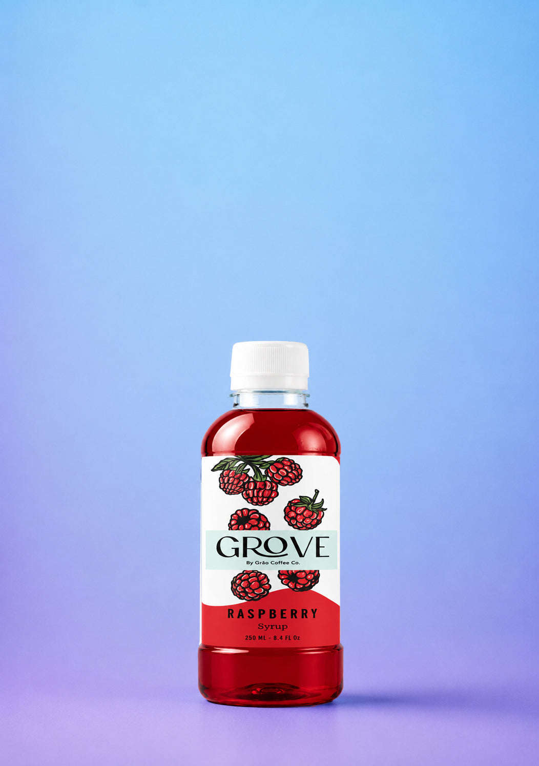 Raspberry syrup Grao Coffee Company 