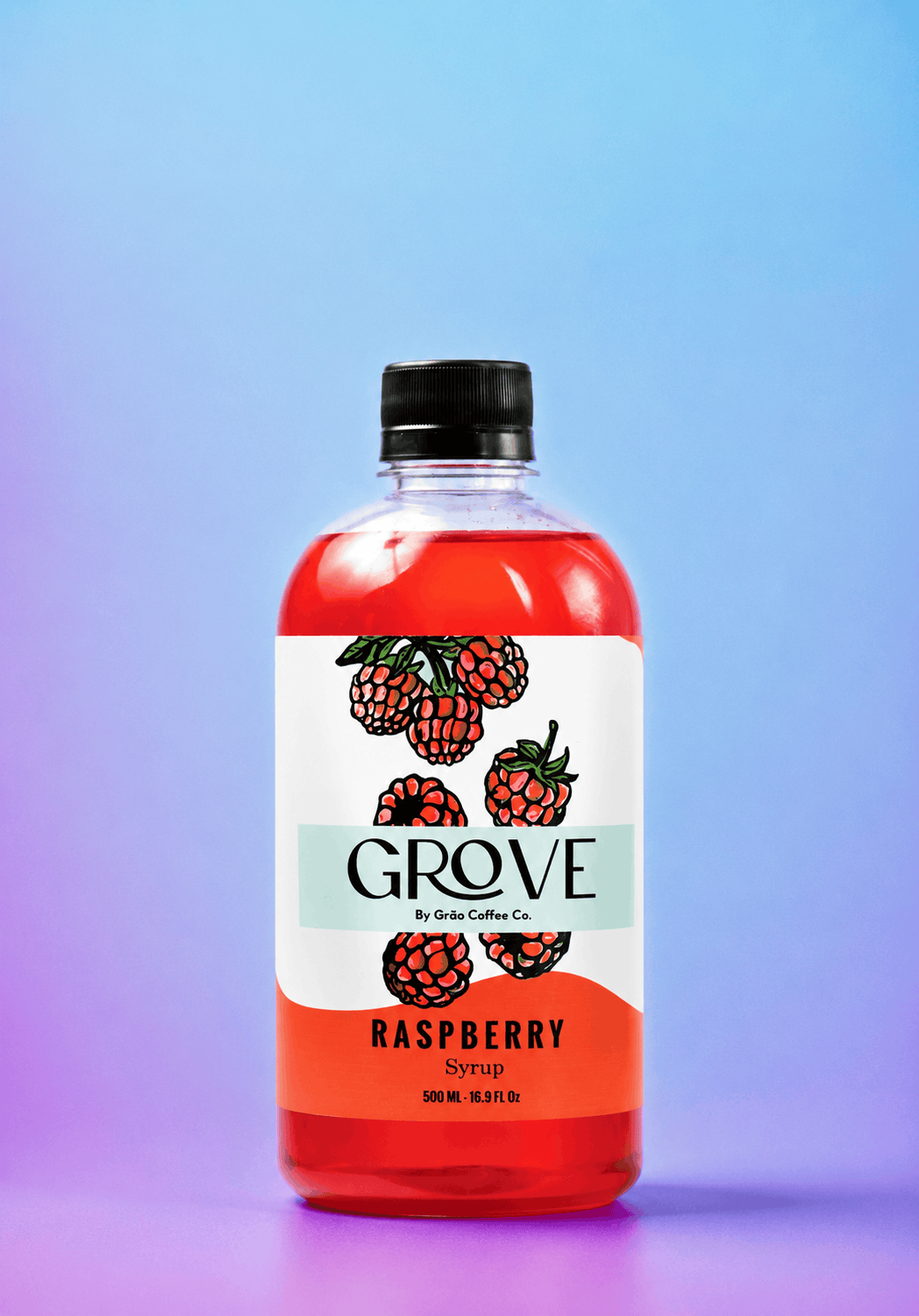 Raspberry syrup Grao Coffee Company 