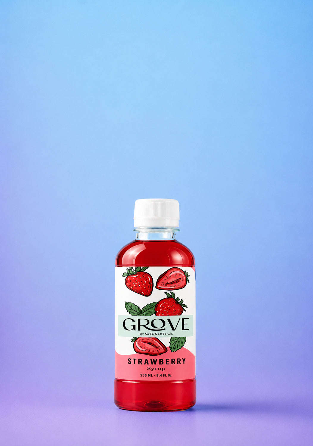 Strawberry Syrup Grao Coffee Company 